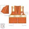 Ergodyne Two-Tone Hi-Vis Safety Vest XL Class 2 H Back, , Zipper 6 Pockets, 2 Mic Tab, ID Window 8246Z-S - alternate 3